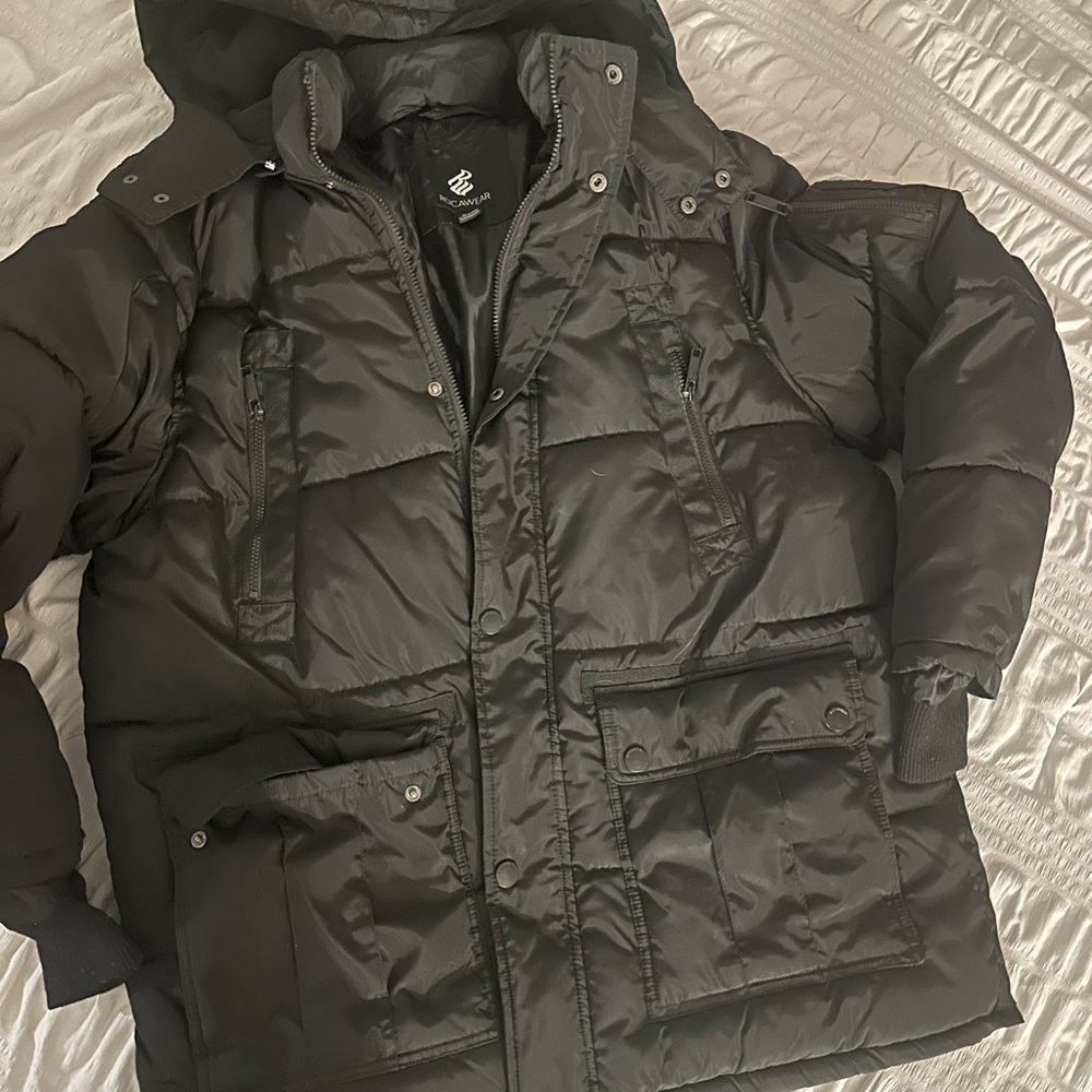 Rocawear Charcoal Puffer Jacket